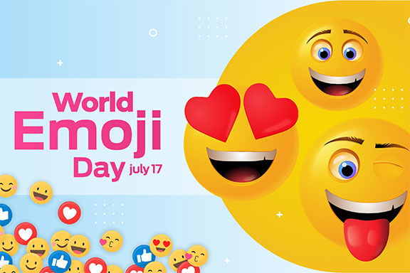 Az Emoji-világnap plakátja